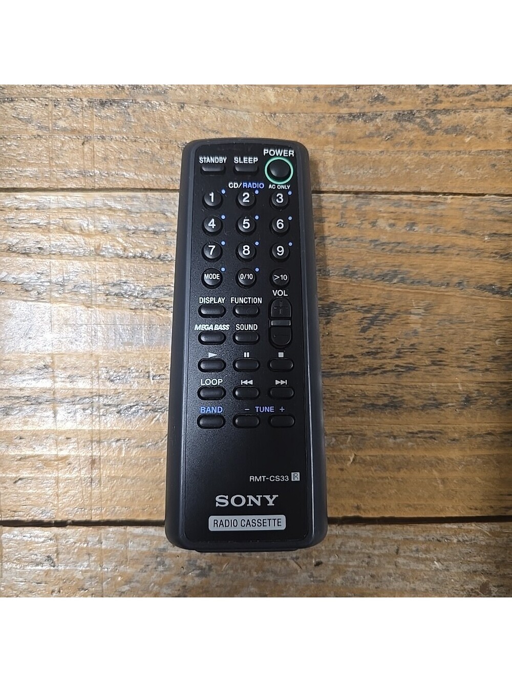 Sony RMT-CS33 Remote Control Genuine OEM Tested Works